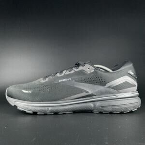 Brooks Ghost 15 Men’s 12 2E Black Ebony Running Shoes Athletic Sneakers Casual